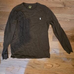 Polo by Ralph Lauren Long-Sleeve Crew Shirt - Brown